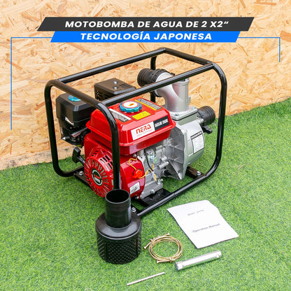 Motobomba de Agua de 2x2 Tecnología Japonesa