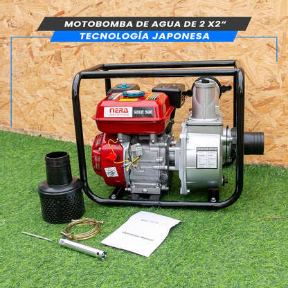 Motobomba de Agua de 2x2 Tecnología Japonesa