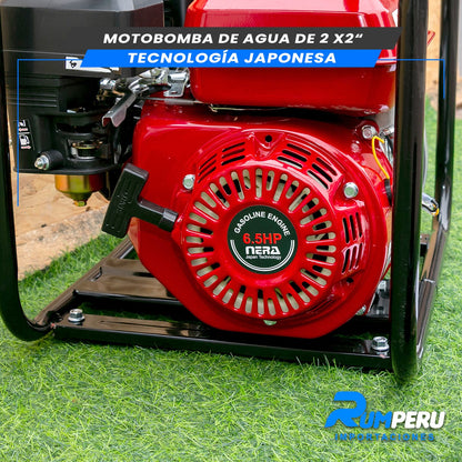 Motobomba de Agua de 2x2 Tecnología Japonesa