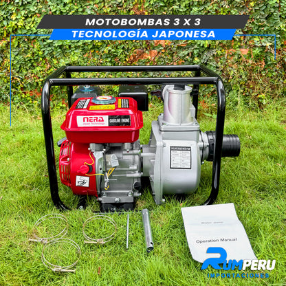 Motobombas 3x3 Tecnología Japonesa