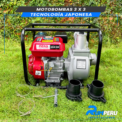Motobombas 3x3 Tecnología Japonesa