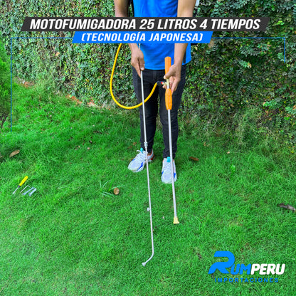 Motofumigadora 25L Tecnología Japonesa 4 Tiempos