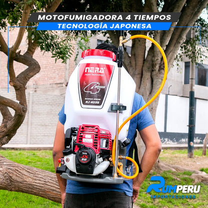 Motofumigadora 25 Litros 4 Tiempos ( TECNOLOGIA JAPONESA)