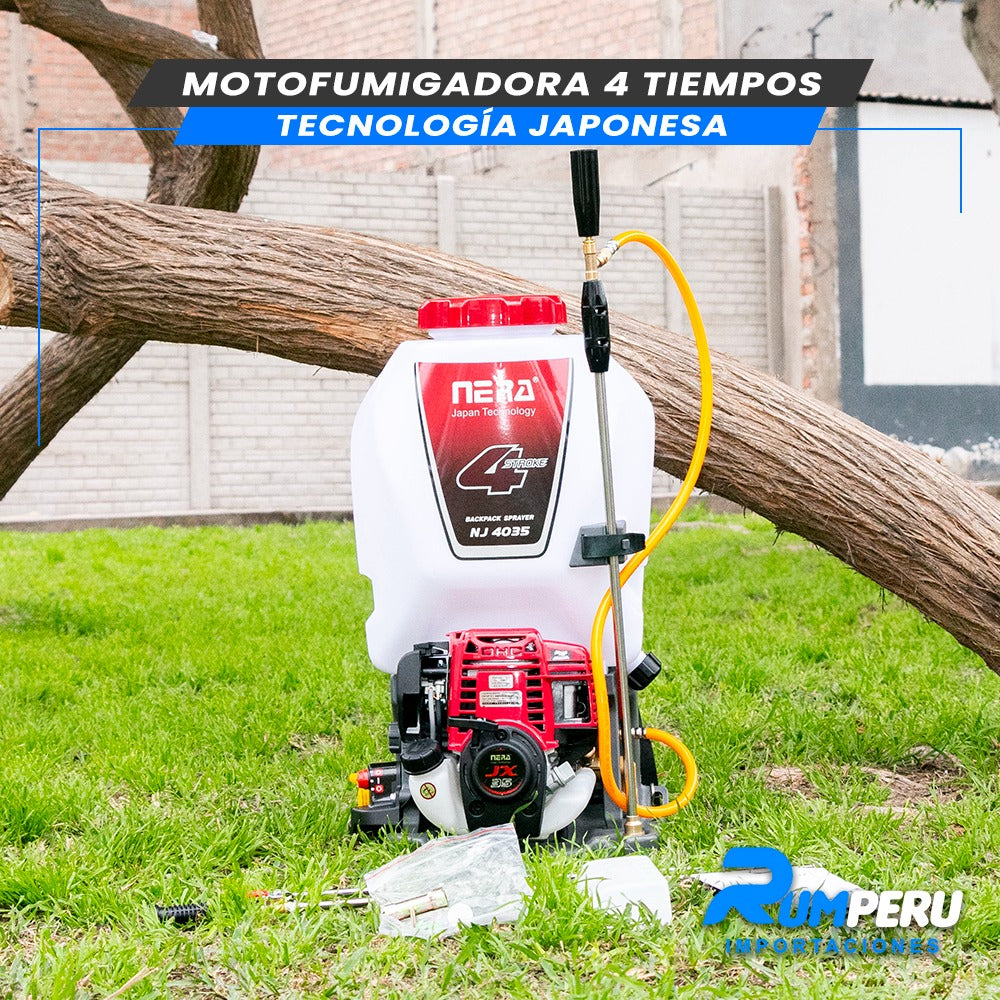 Motofumigadora 25 Litros 4 Tiempos ( TECNOLOGIA JAPONESA)