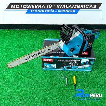 Motosierra 18 Pulgadas tecnologia Japonesa