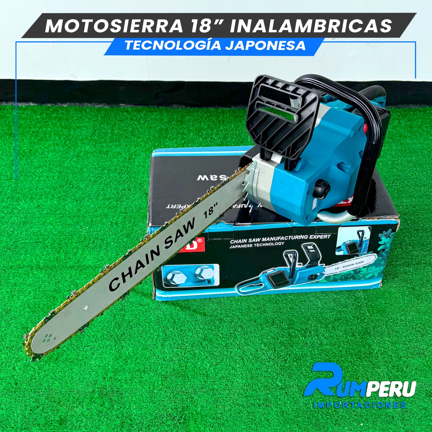 Motosierra 18 Pulgadas tecnologia Japonesa