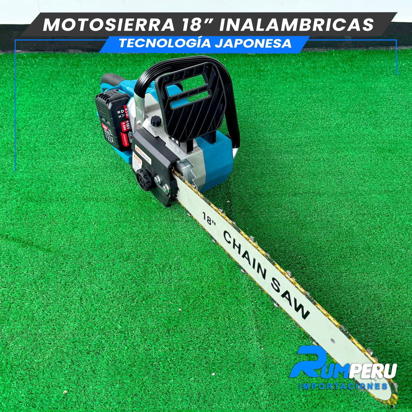 Motosierra 18 Pulgadas tecnologia Japonesa