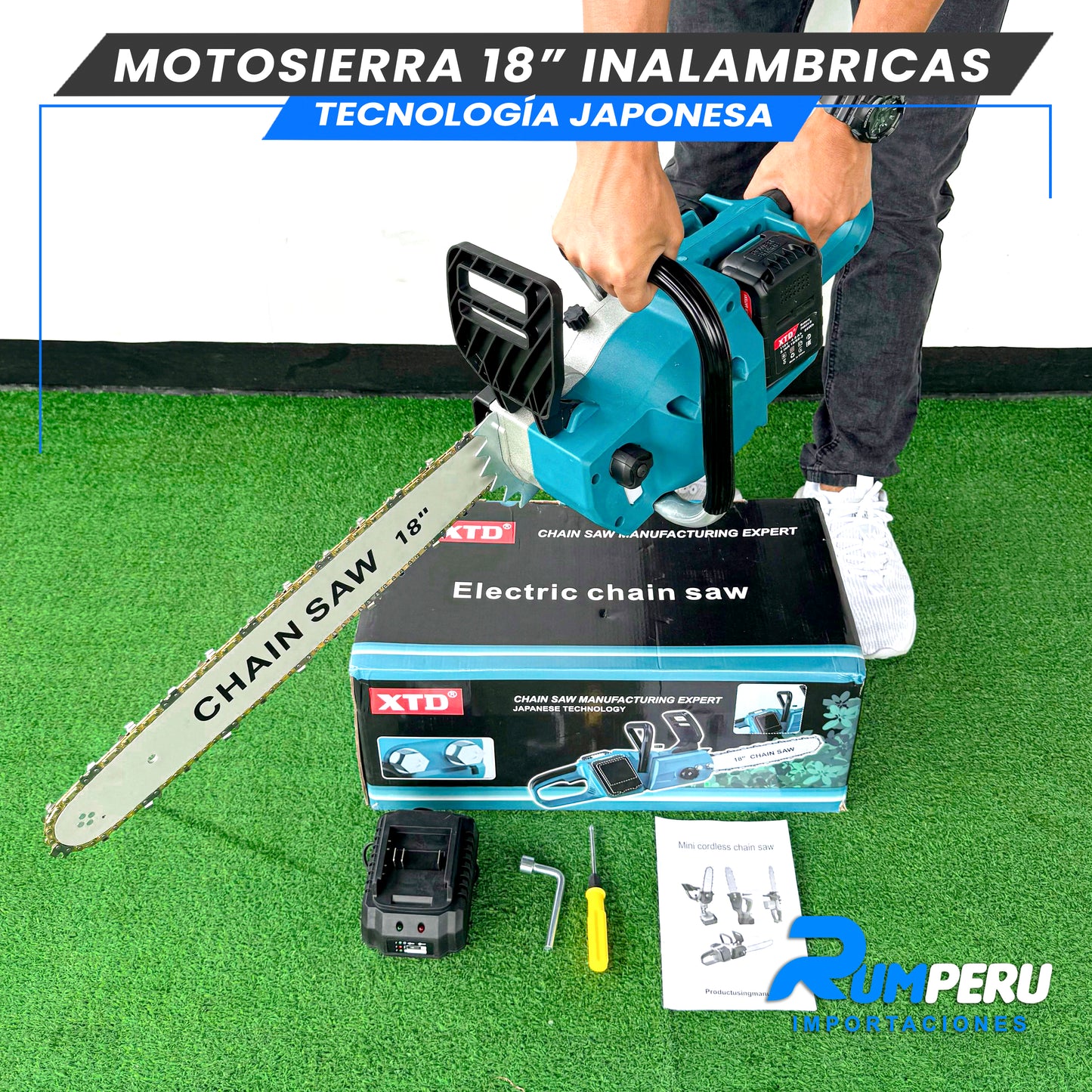 Motosierra 18 Pulgadas tecnologia Japonesa