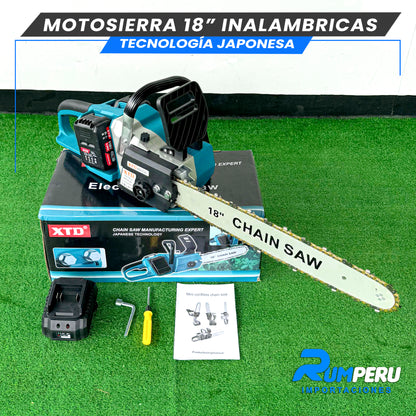 Motosierra 18 Pulgadas tecnologia Japonesa