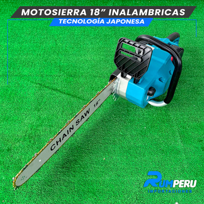 Motosierra 18 Pulgadas tecnologia Japonesa