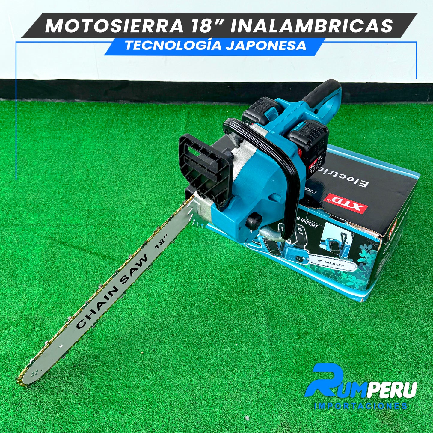 Motosierra 18 Pulgadas tecnologia Japonesa