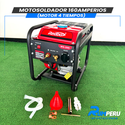 Motosoldador 2 en 1 (160Amperios) 4 Tiempos