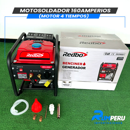 Motosoldador 2 en 1 (160Amperios) 4 Tiempos