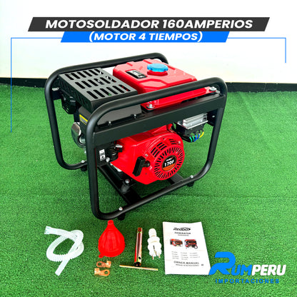 Motosoldador 2 en 1 (160Amperios) 4 Tiempos