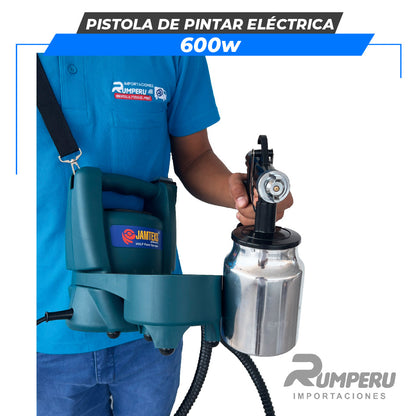 Pistola de Pintar Eléctrica 600W ( Tecnología Alemana)