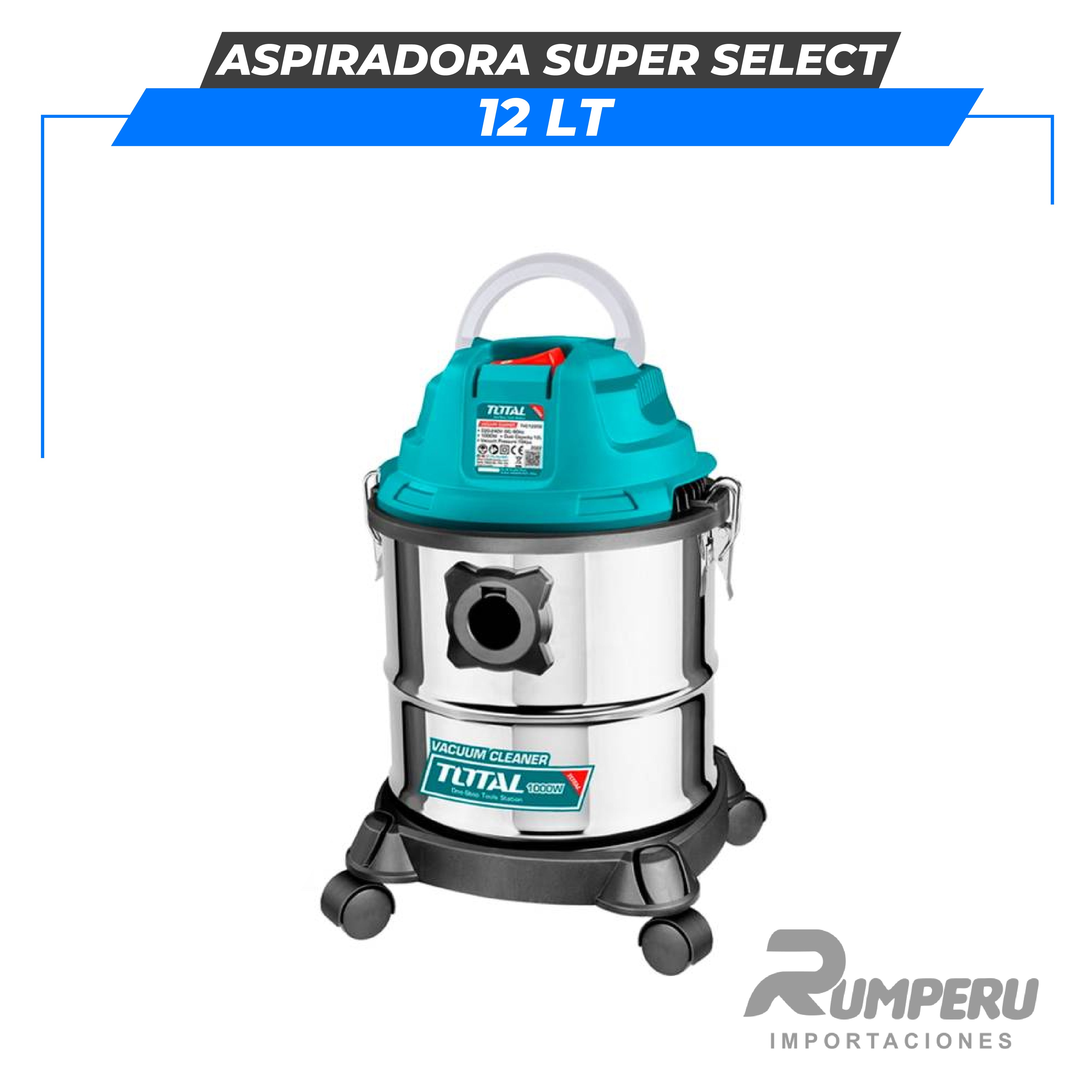 Aspiradora 12L SUPER SELECT