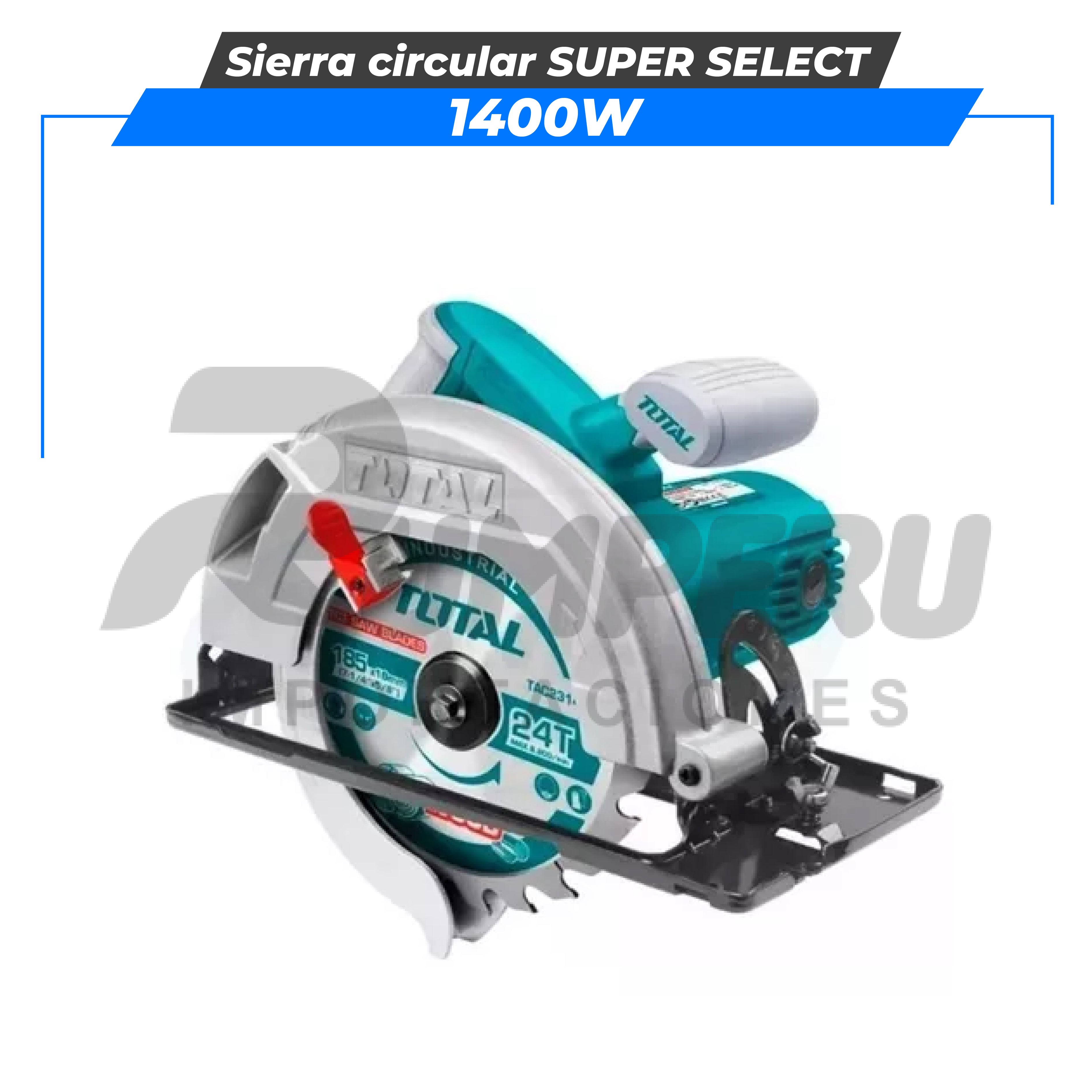Sierra circular 1400W SUPER SELECT
