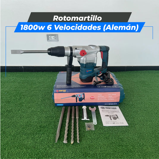 Rotomartillo 1800W (Tecnología  Alemana)