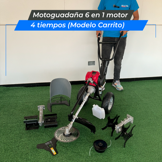 Motoguadaña 6 en 1 ( Tecnología Italiana)