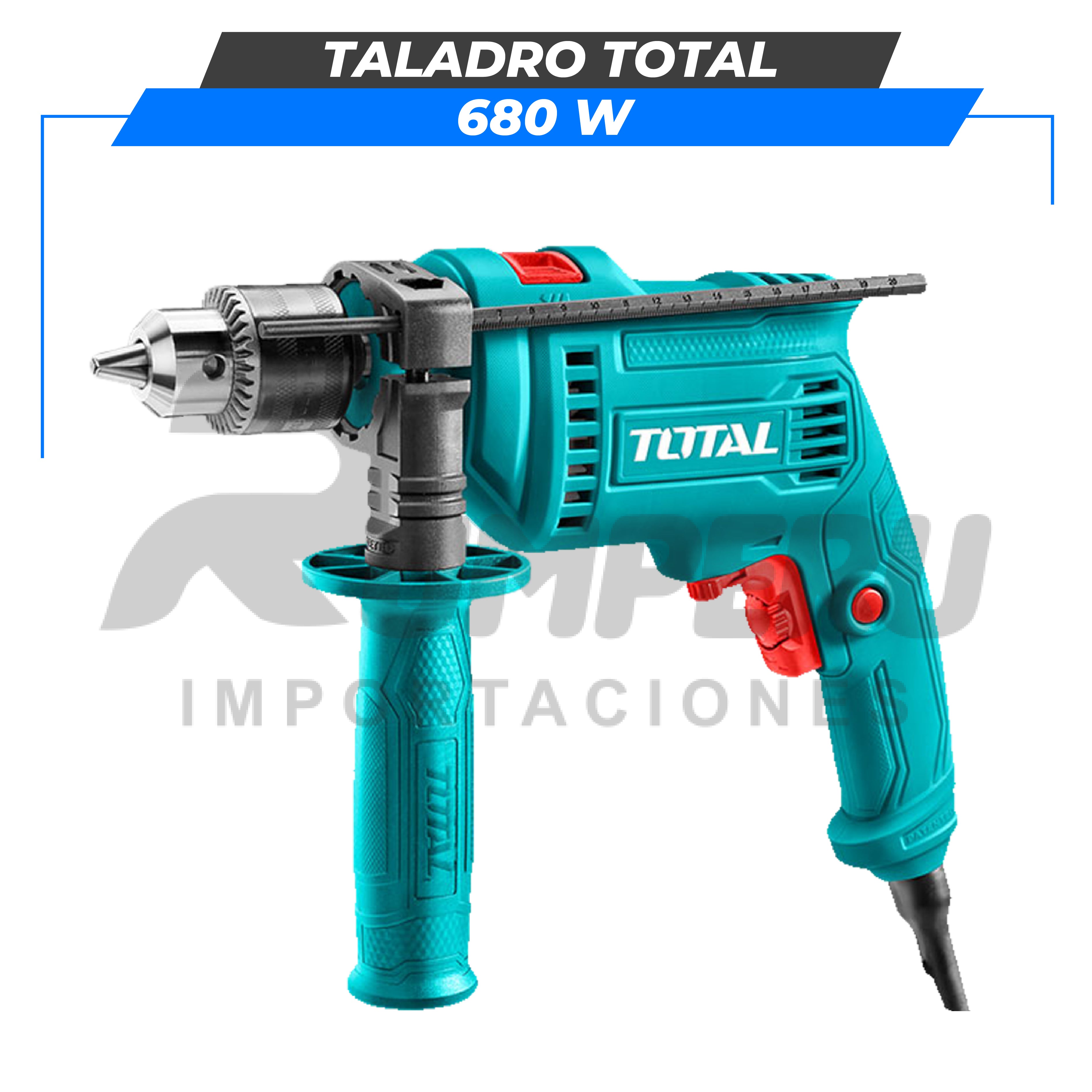 Taladro 680w TOTAL