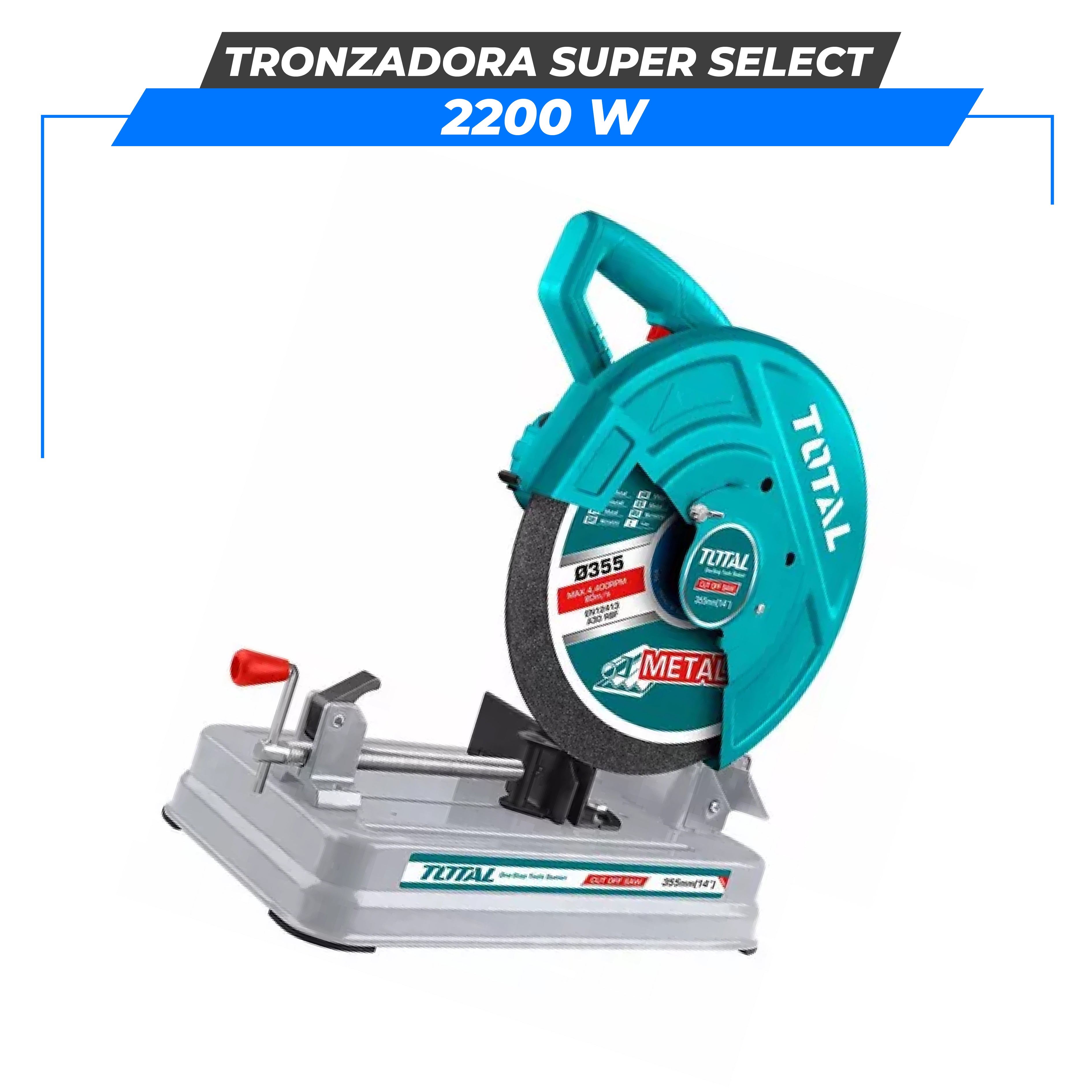 Tronzadora 2200W SUPER SELECT