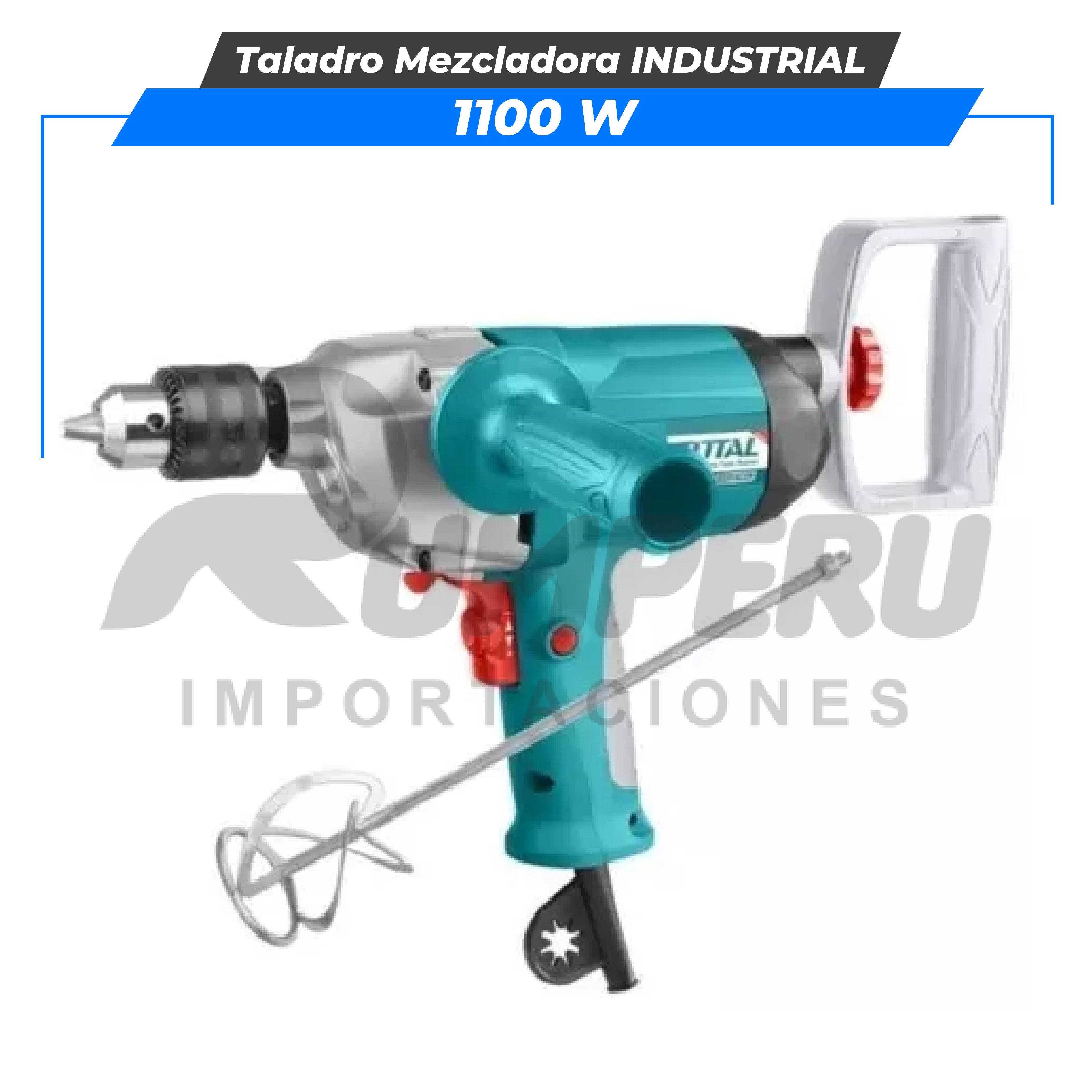 Taladro Mezcladora 1100w INDUSTRIAL