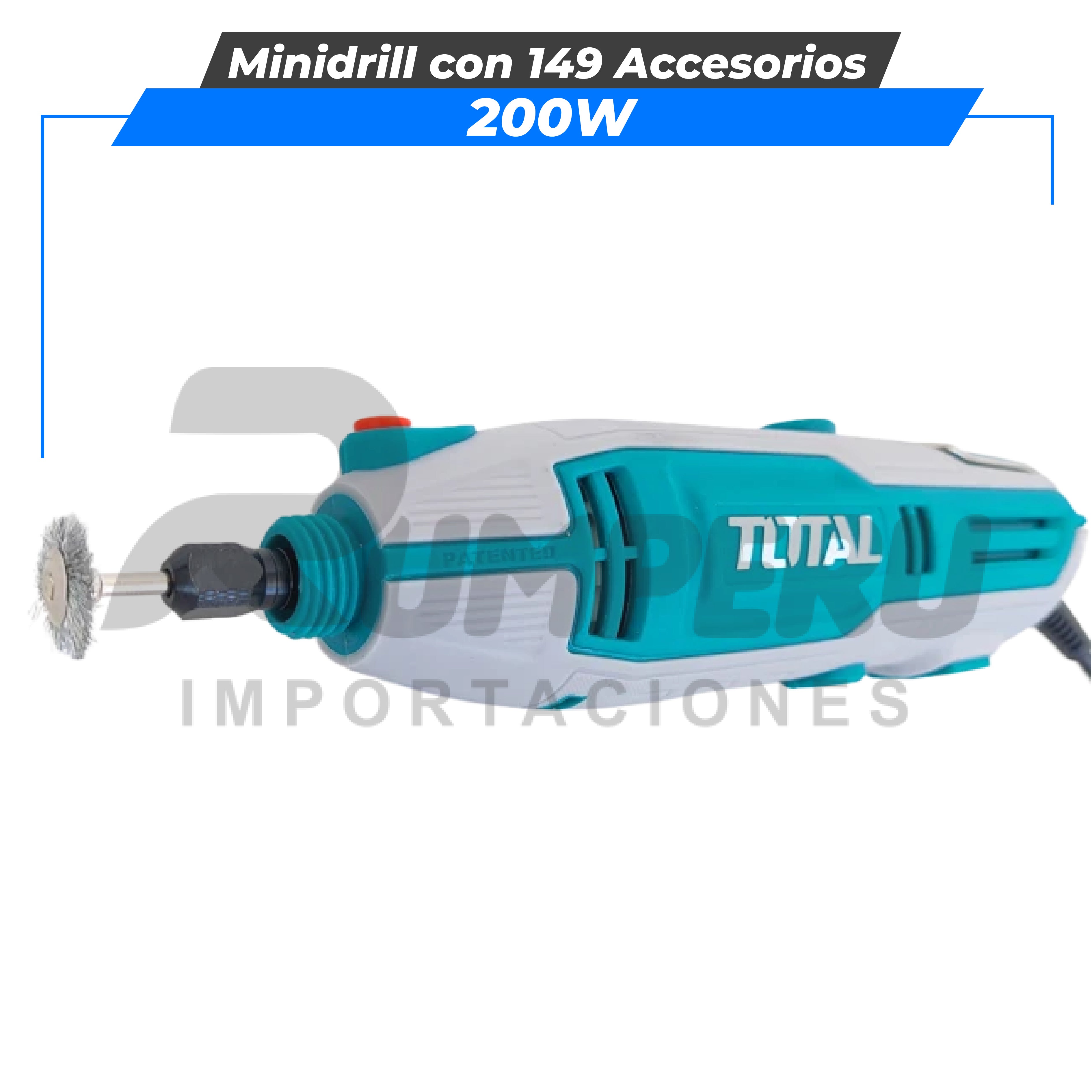 Minidrill 130W con 109 Accesorios