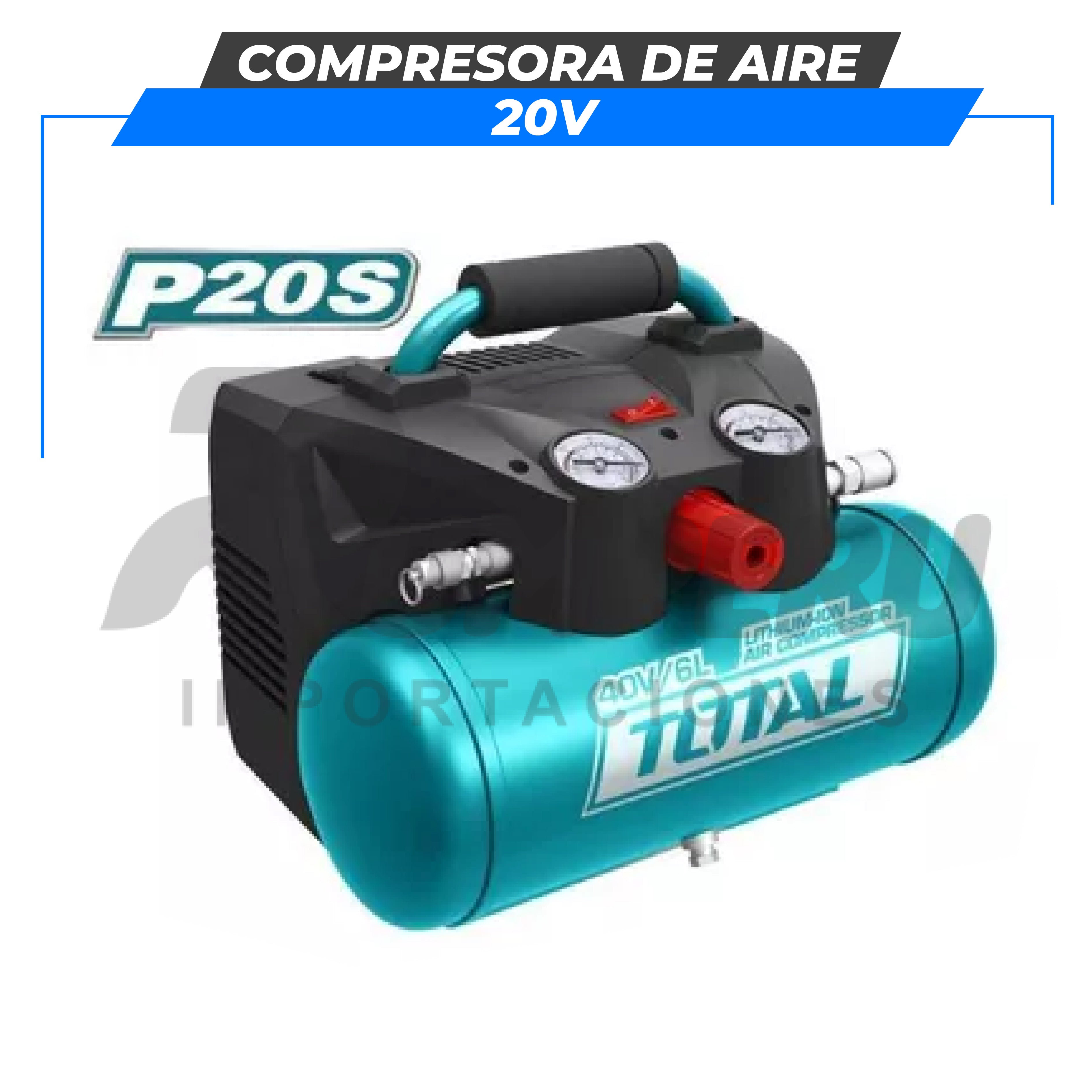Compresora de aire 20v