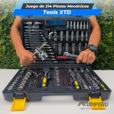 Juego de 214 Piezas Mecánicas