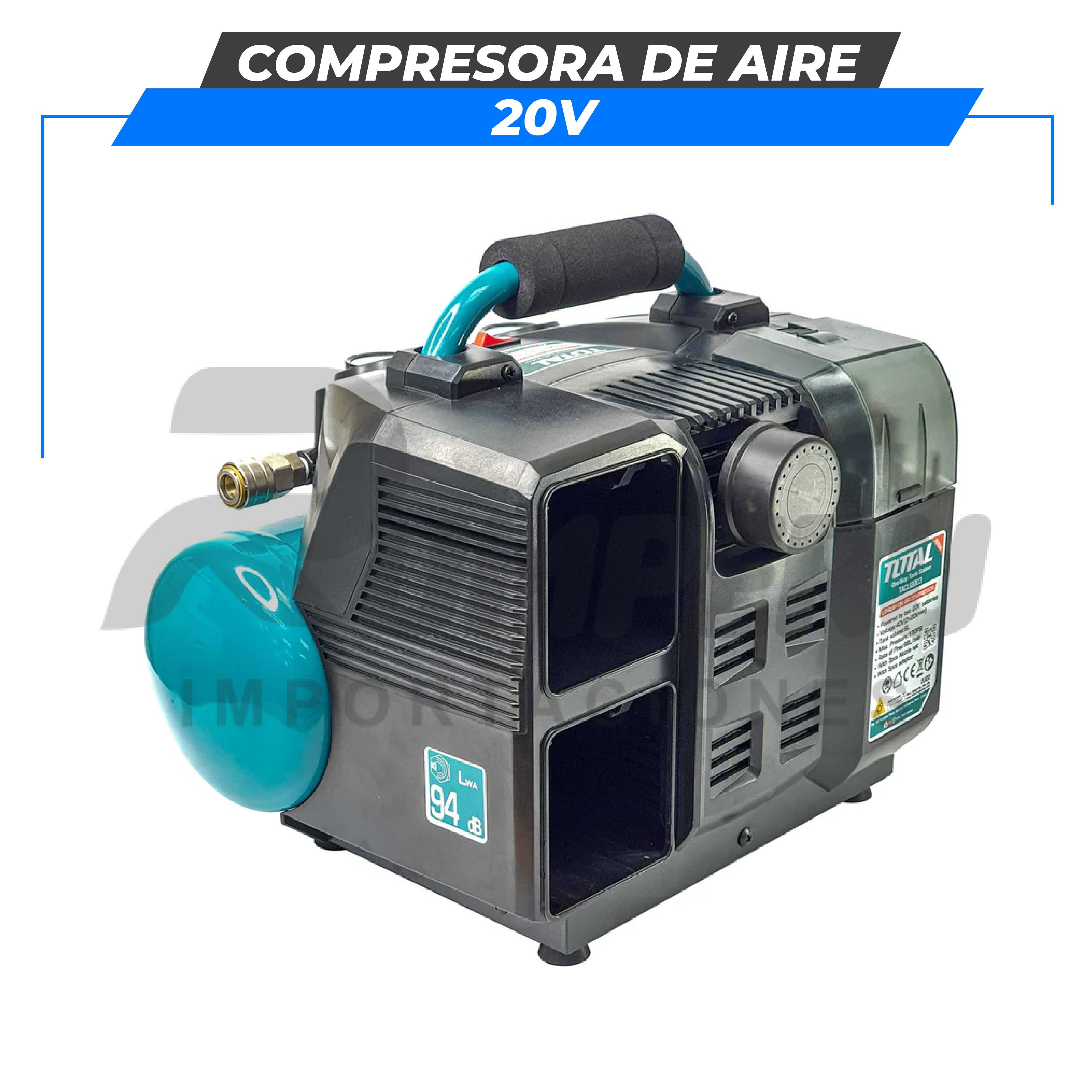 Compresora de aire 20v