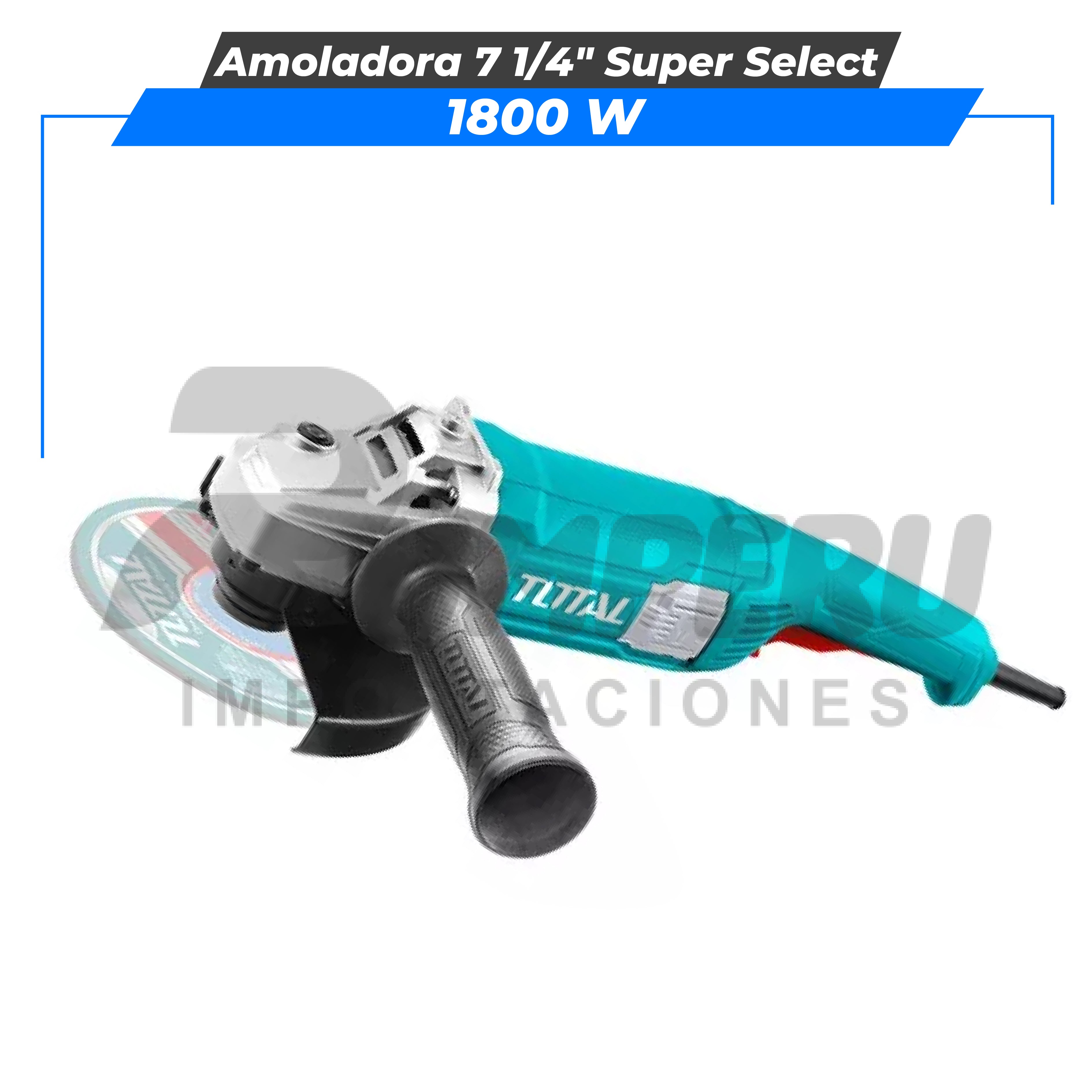 Amoladora 7 1/4" 1800w SUPER SELECT
