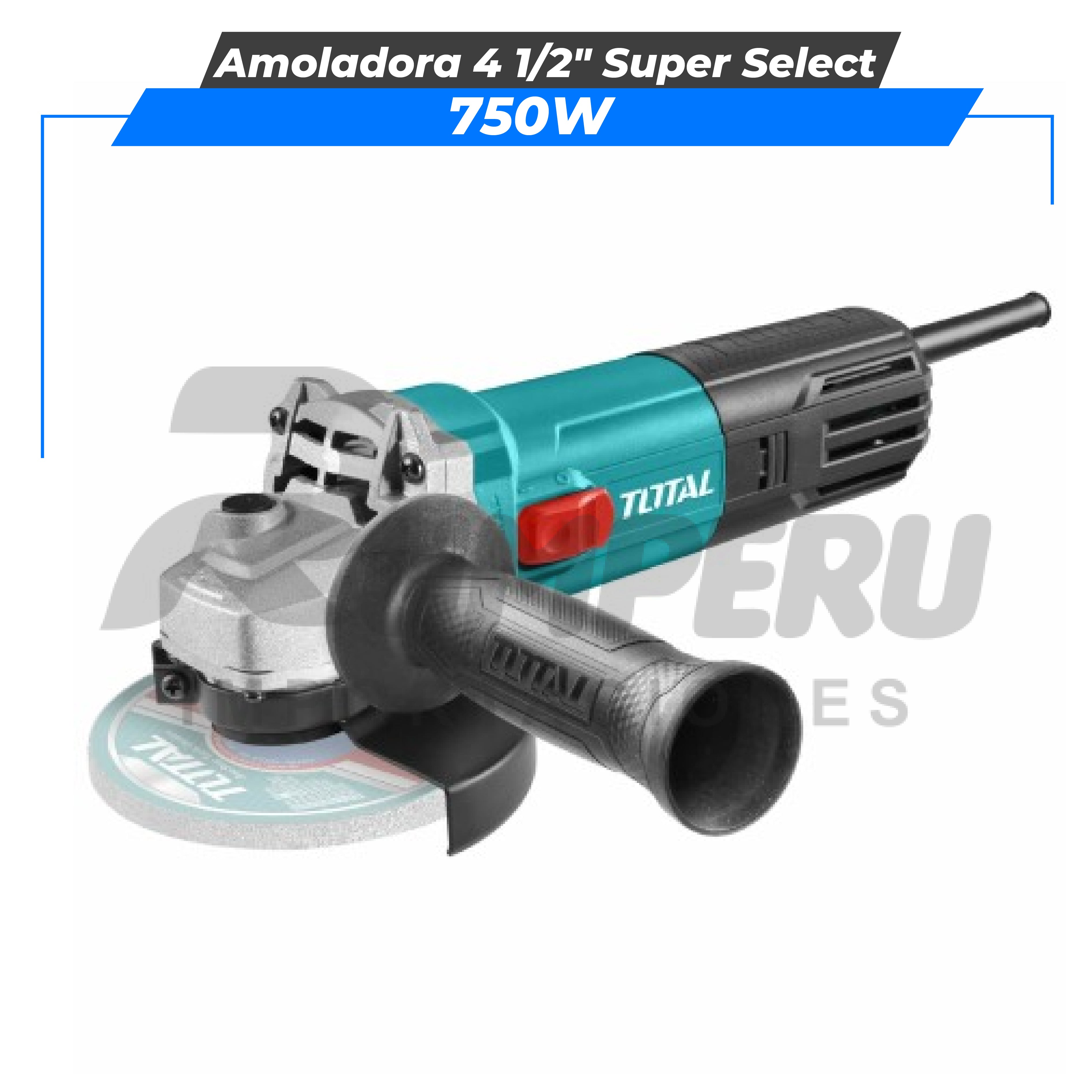 Amoladora 4 1/2" 750W SUPER SELECT