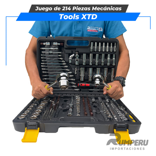 Juego de 214 Piezas Mecánicas