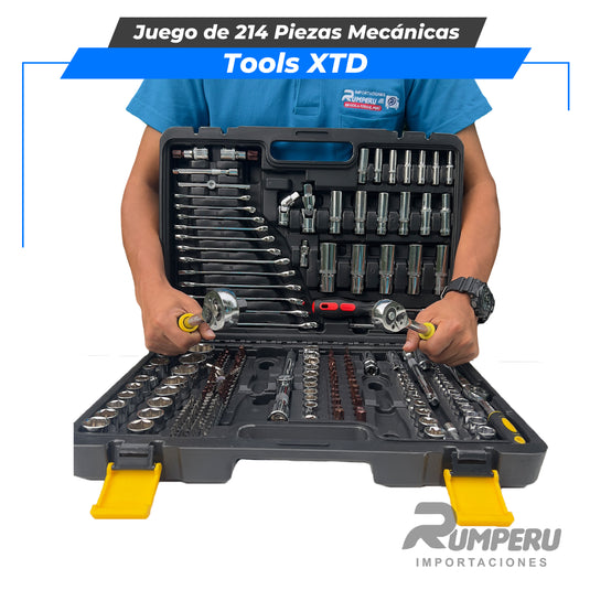 Juego de 214 Piezas Mecánicas