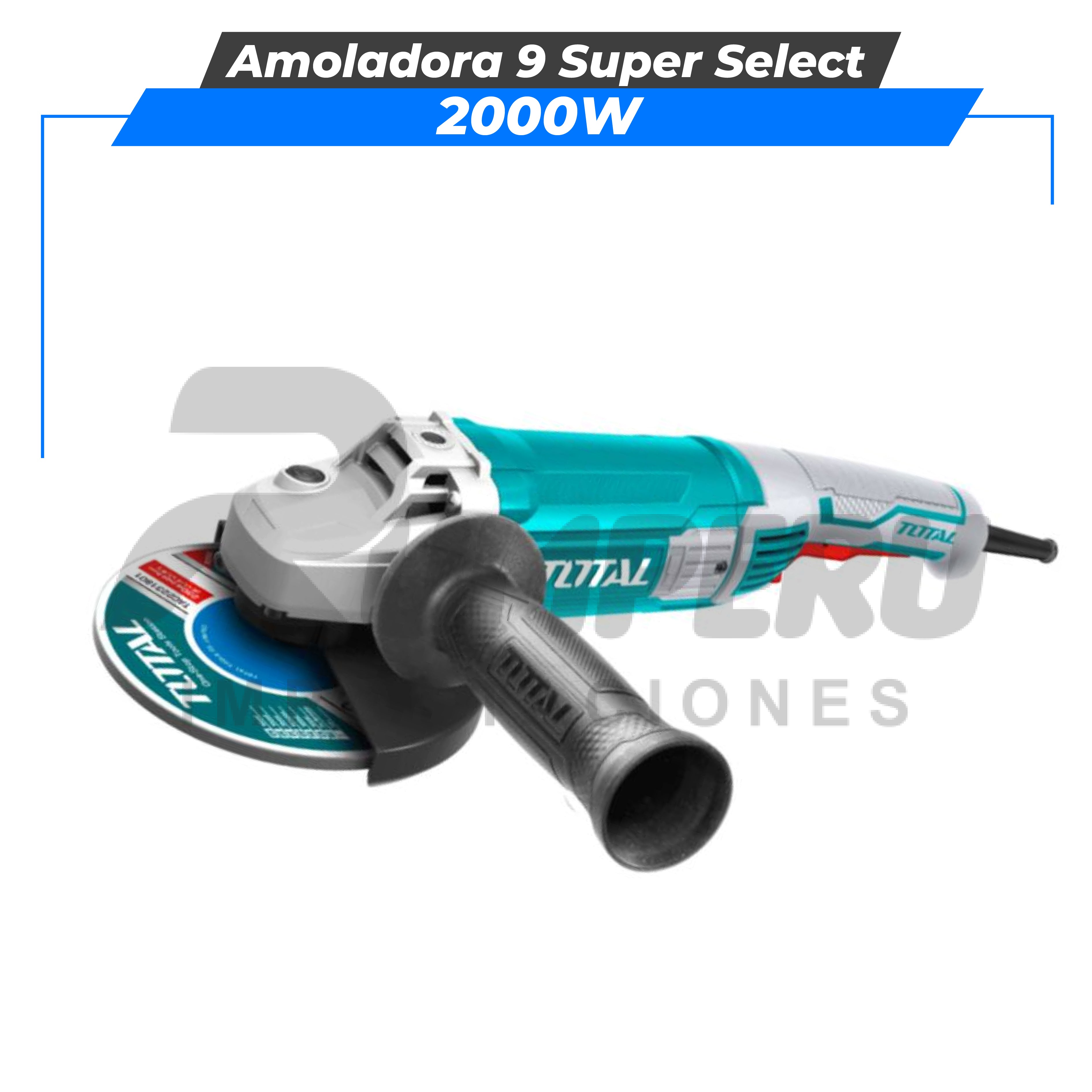 Amoladora 9" 2000W SUPER SELECT