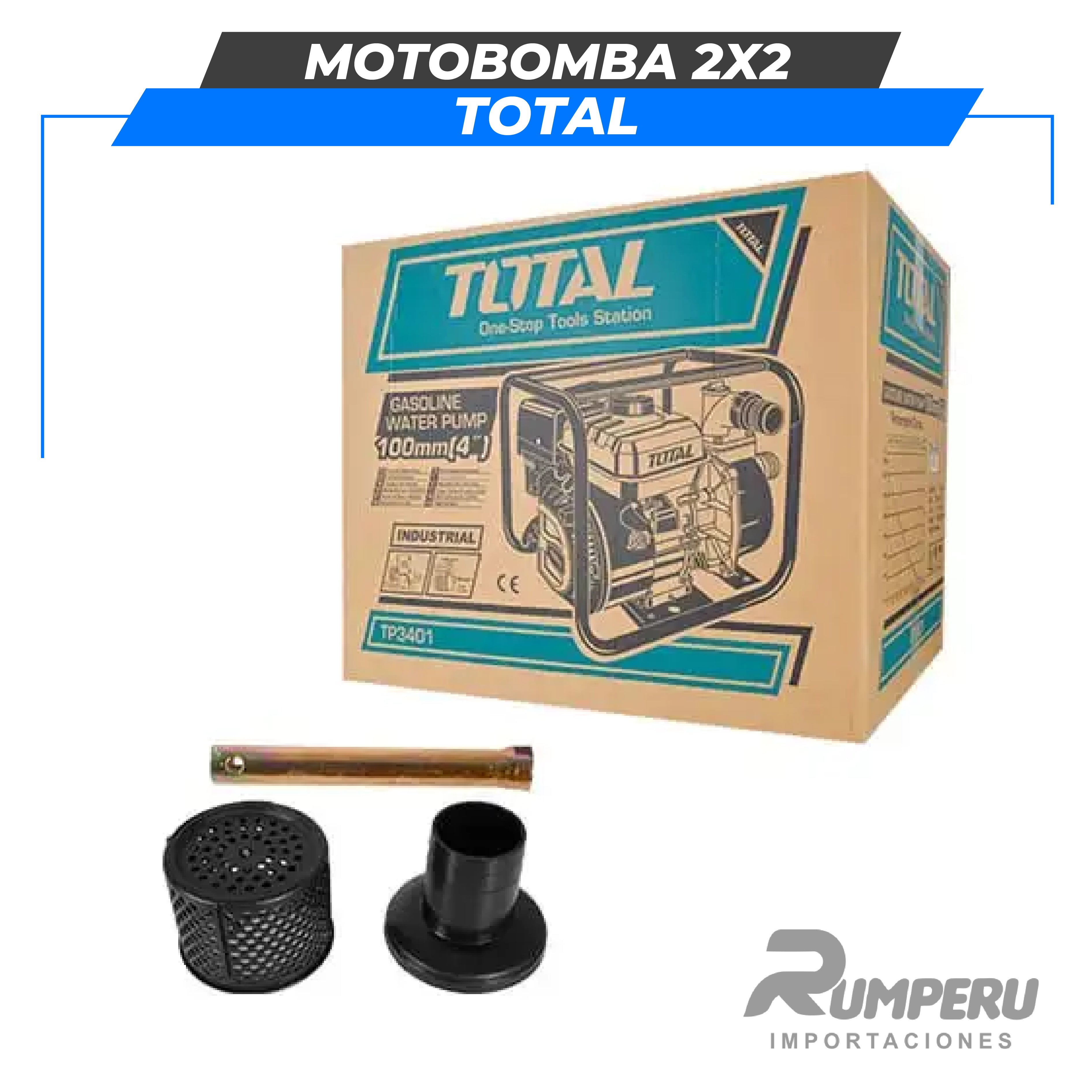 Motobomba 2x2" TOTAL