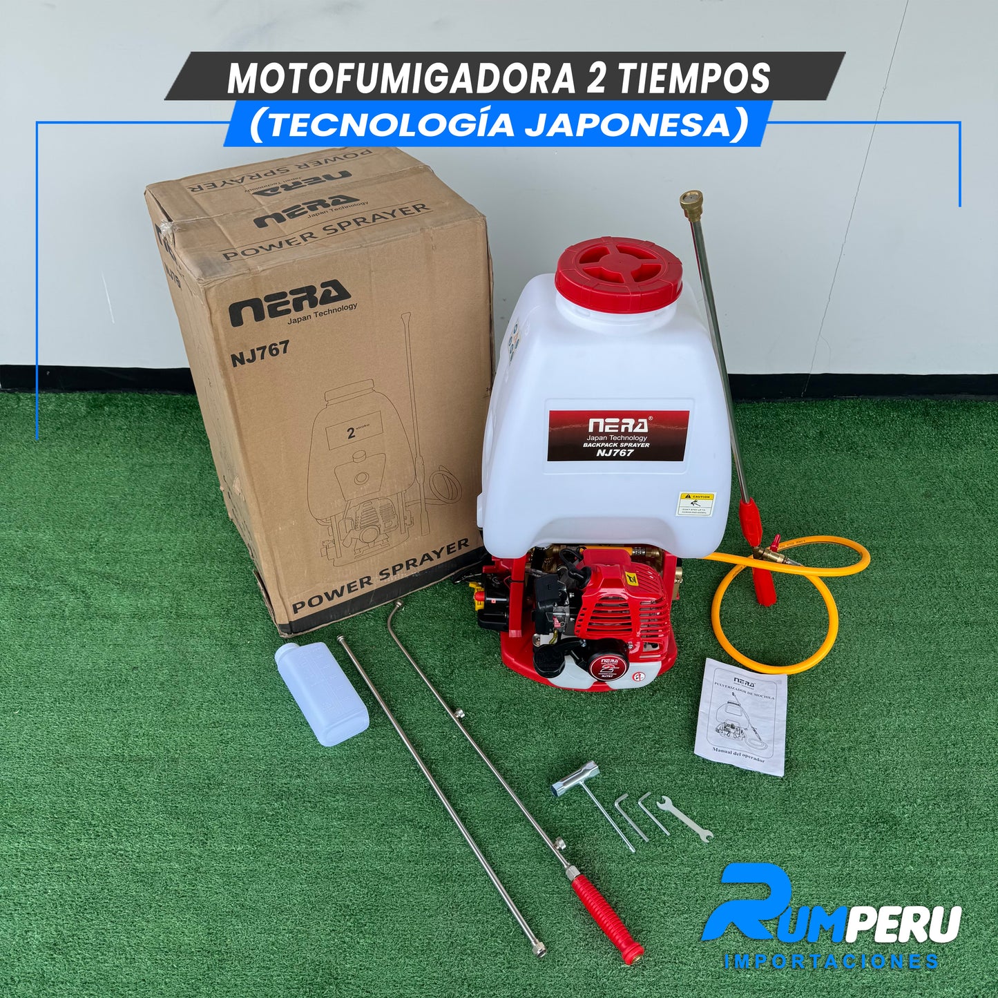 Motofumigadora 2 Tiempos (Tecnología Japonesa.)