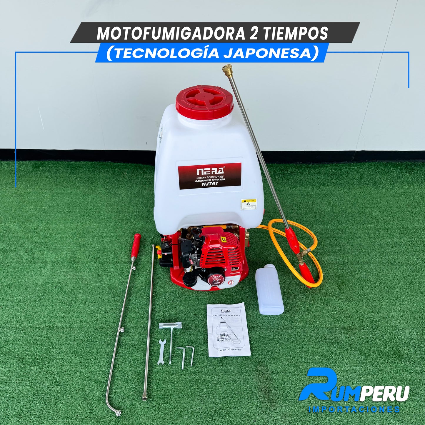 Motofumigadora 2 Tiempos (Tecnología Japonesa.)