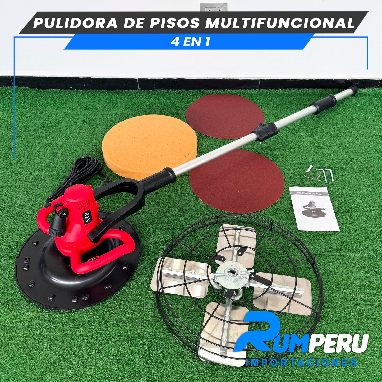 Pulidora De Pisos Multifuncional 4 EN 1
