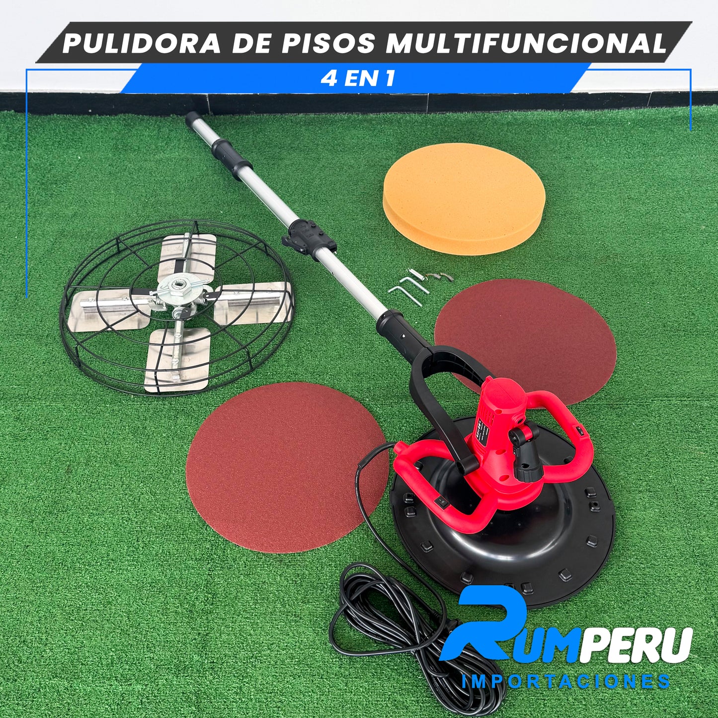 Pulidora De Pisos Multifuncional 4 EN 1