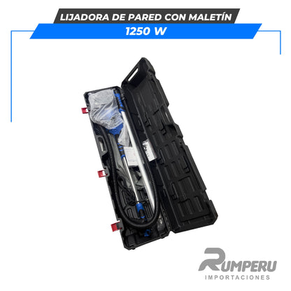 Lijadora de Pared Industrial con Maletín 1250W