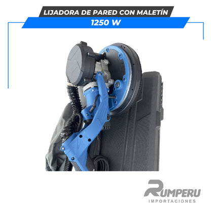 Lijadora de Pared Industrial con Maletín 1250W