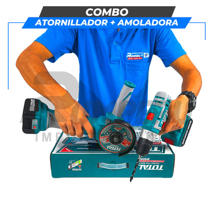 Combo Atornillador + Taladro 20V Total