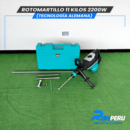 🔨💪 Rotomartillo 11 Kilos – 2200W (Tecnología Alemana)