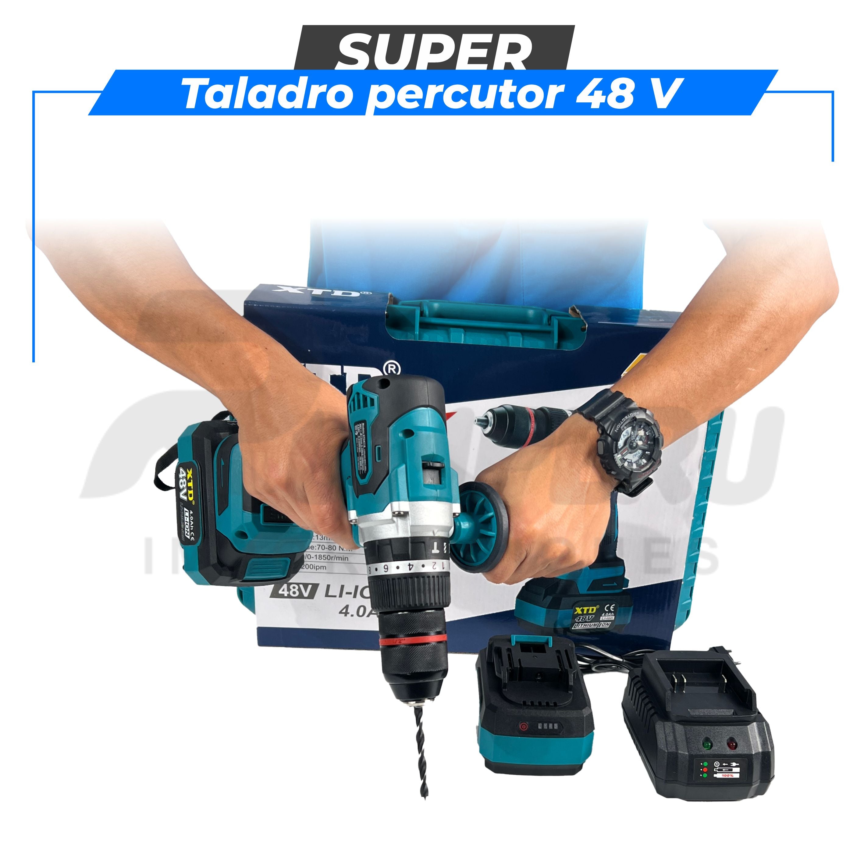 Taladro Percutor 48V