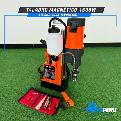 TALADRO MAGNÉTICO 1600W  TECNOLOGÍA JAPONESA