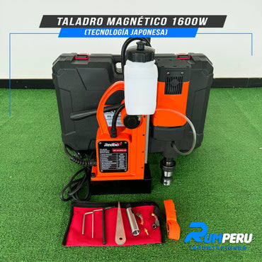 TALADRO MAGNÉTICO 1600W  TECNOLOGÍA JAPONESA
