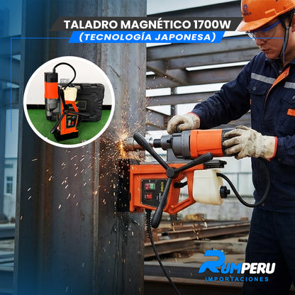 Taladro Magnético 1700W ( Tecnología Japonesa)