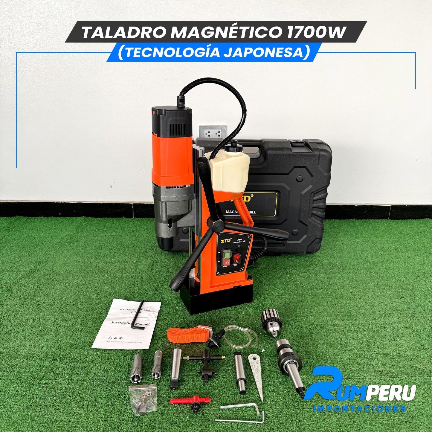 Taladro Magnético 1700W ( Tecnología Japonesa)