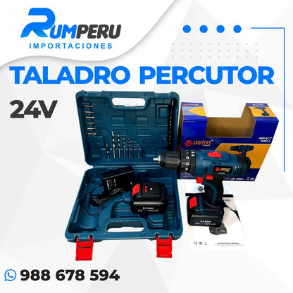 🧰 Taladro Percutor 24V